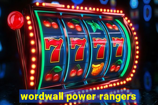 wordwall power rangers